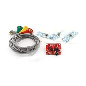 Robocraze Ecg module AD8232 ECG measurement pulse heart ECG monitoring sensor module kit for Biomedical Electronics science Project -(Pack OF 1)
