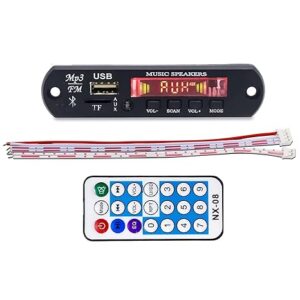 Electronic Spices Bluetooth MP3 Decoding Board Module with/USB/FM/AUX/TF Card and Remote Control