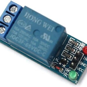 Electronic Spices Single Channel 5v Relay Module with Isolation High Low Level Trigger (1 pcs)