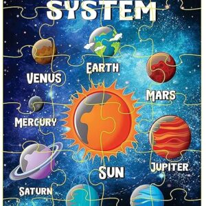 FunBlast Solar System Jigsaw Puzzle for Kids Jigsaw Puzzle for Kids of Age 4-5 Years – 24 Pcs (Multicolor, Size 30X22 cm)