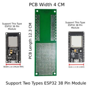 esp32 Breakout PCB Board